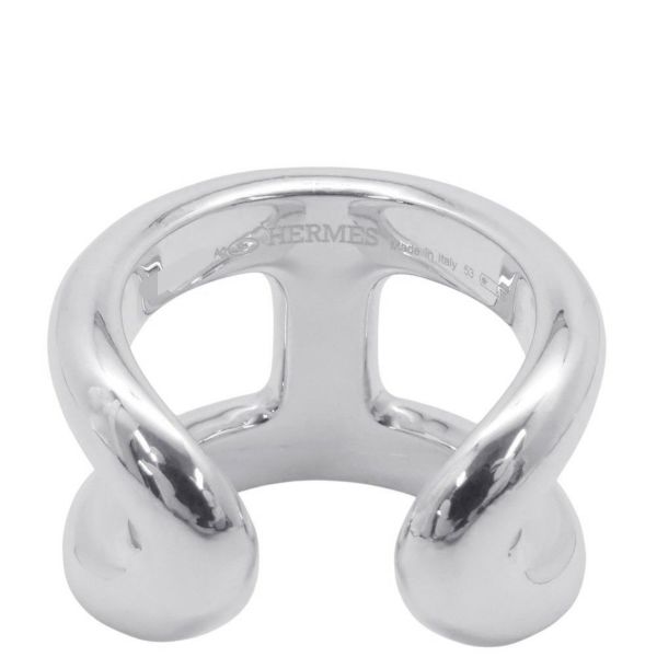 エルメス リング オスモズGM Osmose SV925シルバー リングサイズ53 HERMES ジュエリー 指輪