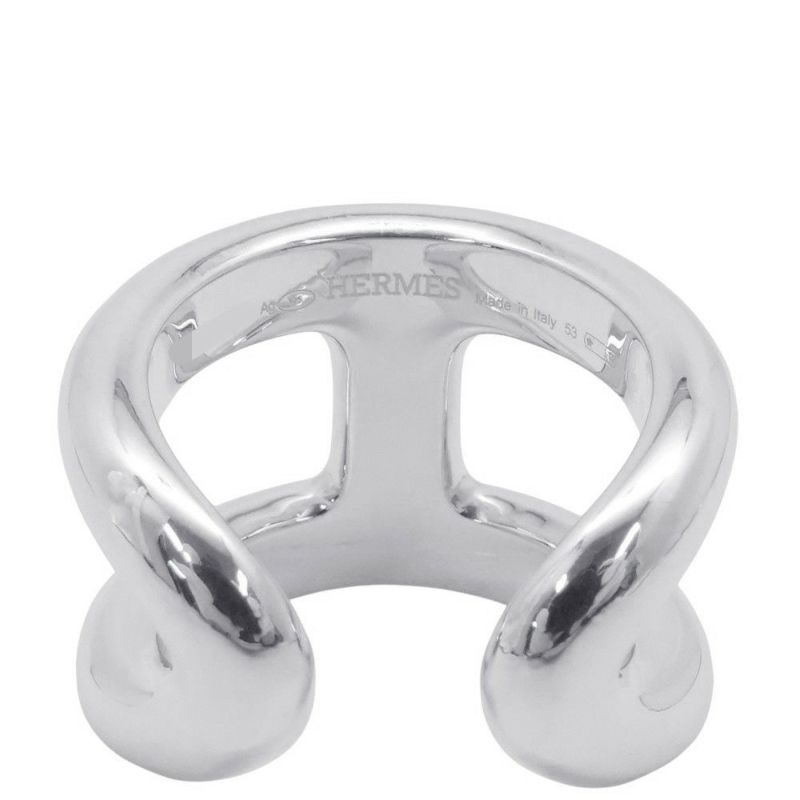 エルメス リング オスモズGM Osmose SV925シルバー リングサイズ53 HERMES ジュエリー 指輪