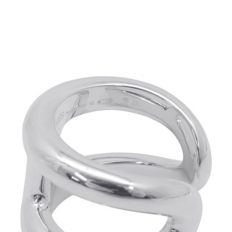 エルメス リング オスモズGM Osmose SV925シルバー リングサイズ53 HERMES ジュエリー 指輪
