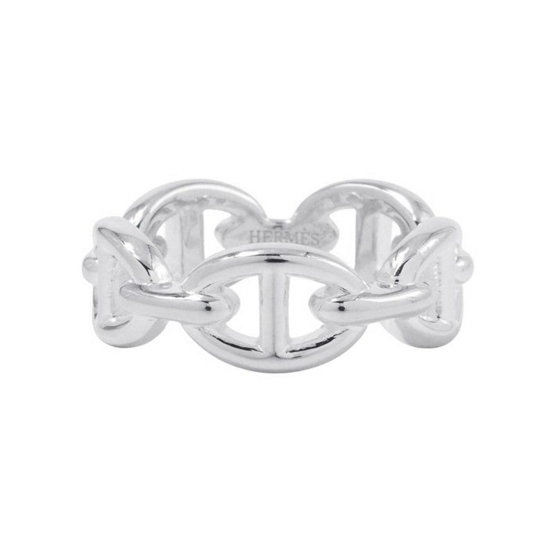エルメス リング シェーヌダンクル アンシェネPM Enchainee SV925シルバー リングサイズ54 HERMES ジュエリー