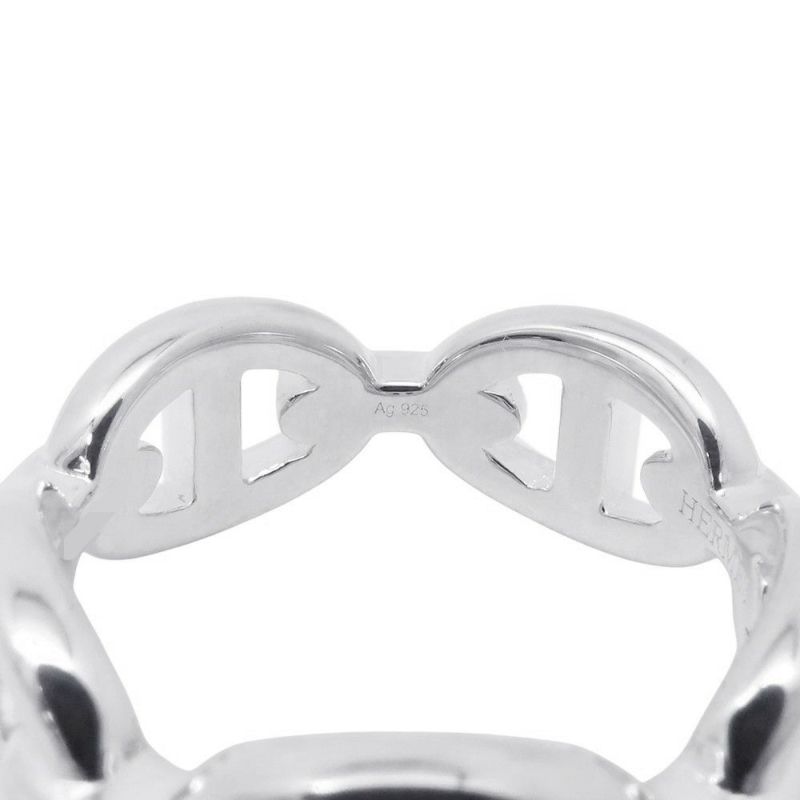 エルメス リング シェーヌダンクル アンシェネPM Enchainee SV925シルバー リングサイズ54 HERMES ジュエリー