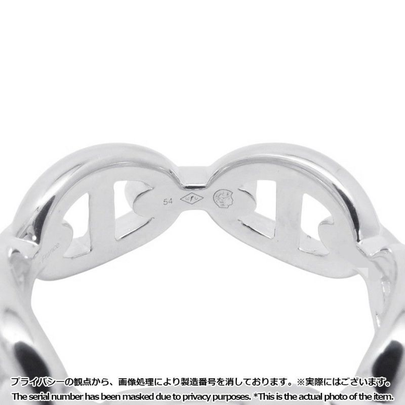エルメス リング シェーヌダンクル アンシェネPM Enchainee SV925シルバー リングサイズ54 HERMES ジュエリー