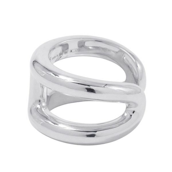 エルメス リング オスモズPM Osmose SV925シルバー リングサイズ54 HERMES ジュエリー 指輪