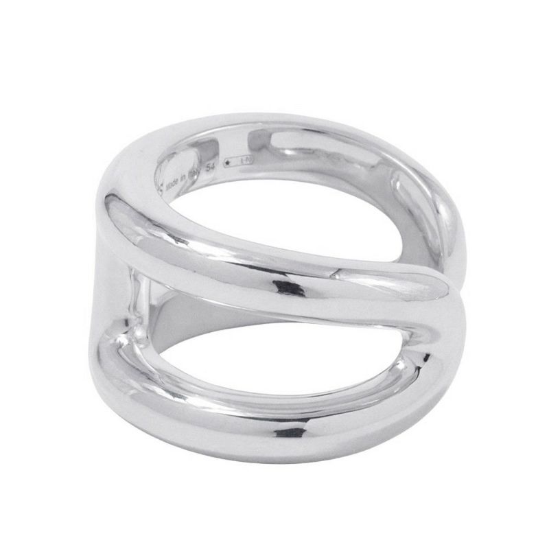 エルメス リング オスモズPM Osmose SV925シルバー リングサイズ54 HERMES ジュエリー 指輪