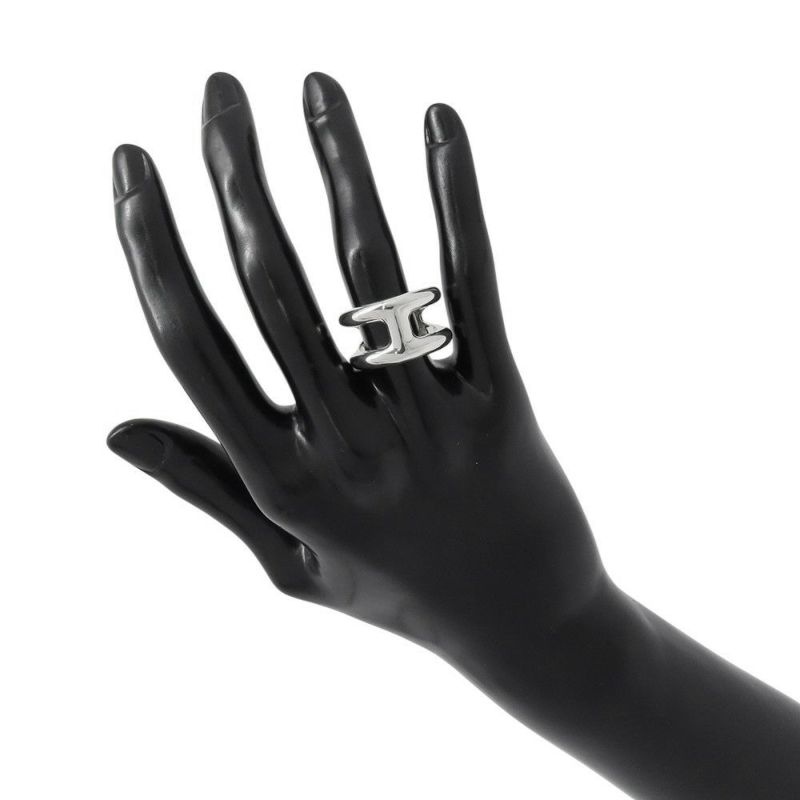 エルメス リング オスモズPM Osmose SV925シルバー リングサイズ54 HERMES ジュエリー 指輪