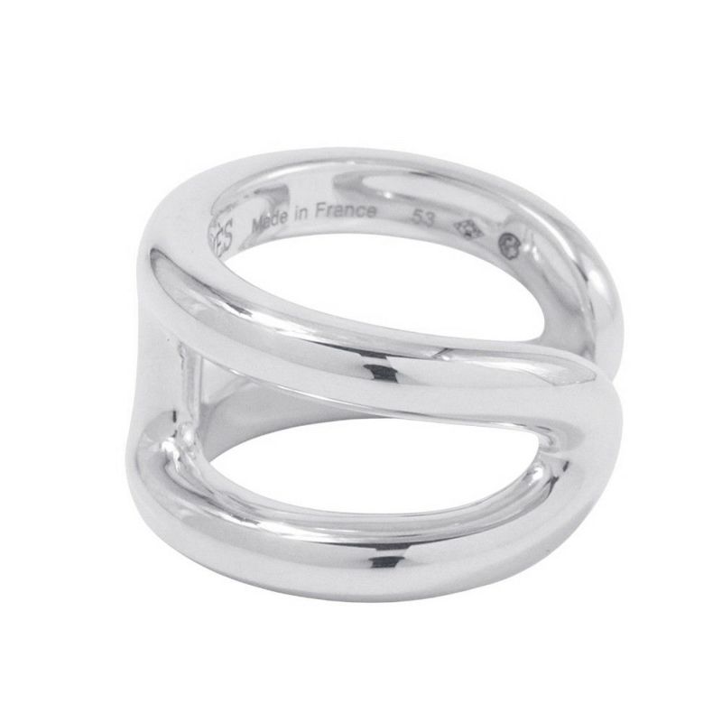 エルメス リング オスモズPM Osmose SV925シルバー リングサイズ53 HERMES ジュエリー 指輪