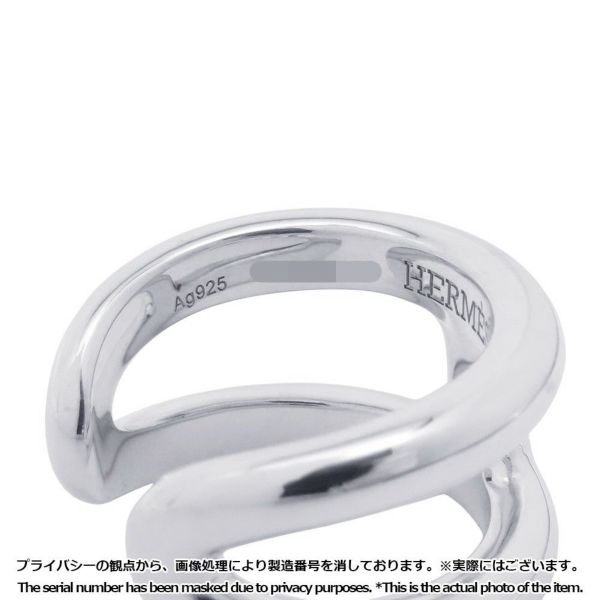 エルメス リング オスモズPM Osmose SV925シルバー リングサイズ53 HERMES ジュエリー 指輪