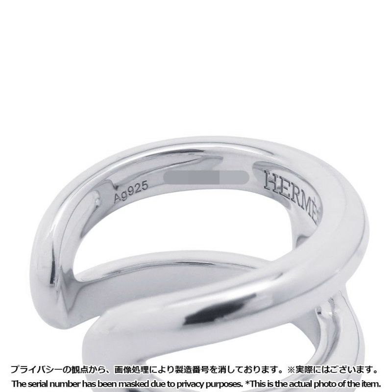 エルメス リング オスモズPM Osmose SV925シルバー リングサイズ53 HERMES ジュエリー 指輪