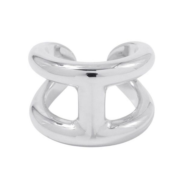 エルメス リング オスモズGM Osmose SV925シルバー リングサイズ54 HERMES ジュエリー 指輪