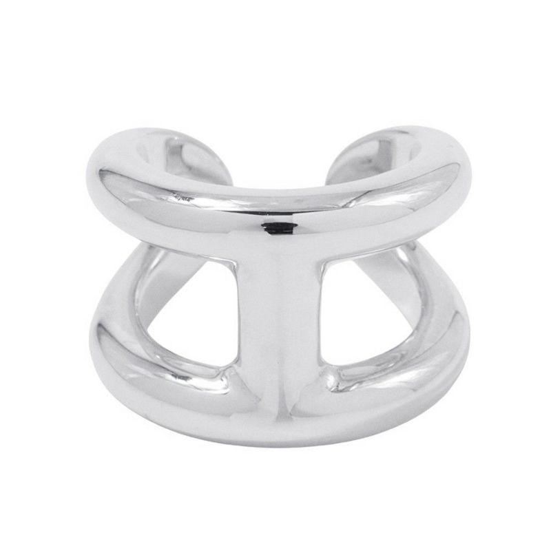 エルメス リング オスモズGM Osmose SV925シルバー リングサイズ54 HERMES ジュエリー 指輪