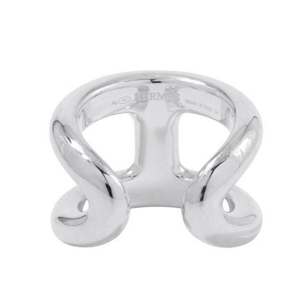 エルメス リング オスモズGM Osmose SV925シルバー リングサイズ54 HERMES ジュエリー 指輪
