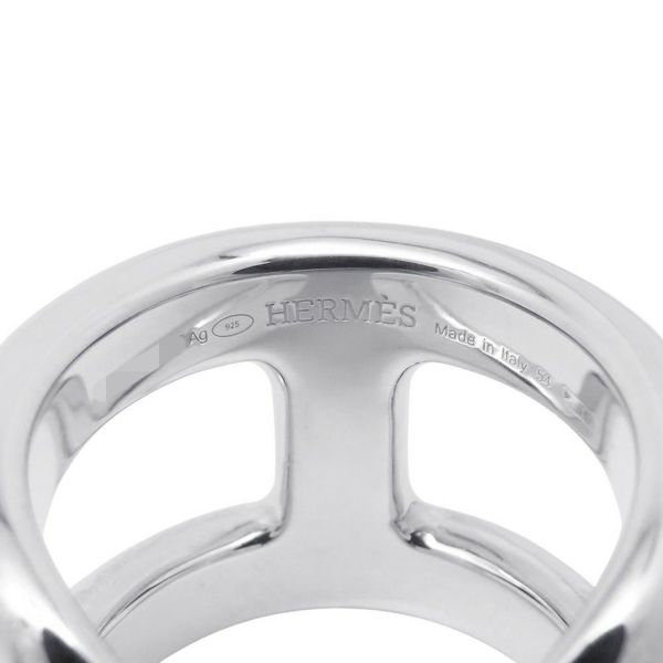エルメス リング オスモズGM Osmose SV925シルバー リングサイズ54 HERMES ジュエリー 指輪
