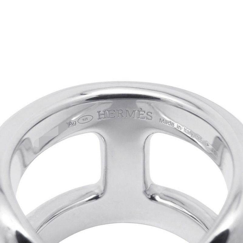 エルメス リング オスモズGM Osmose SV925シルバー リングサイズ54 HERMES ジュエリー 指輪