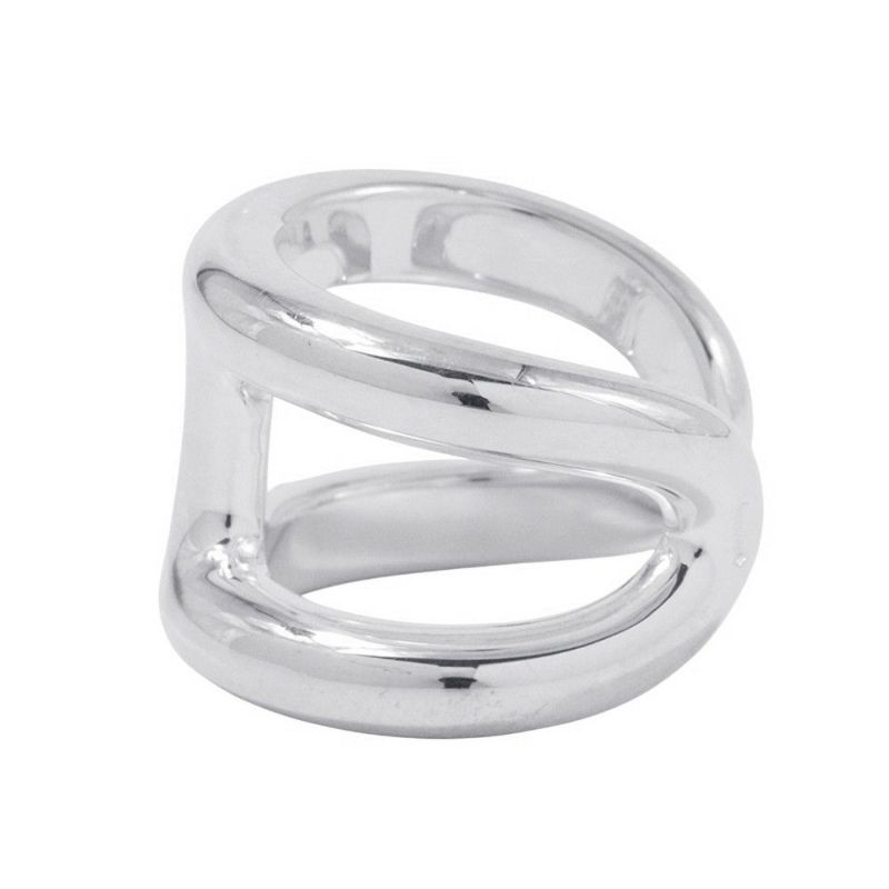 エルメス リング オスモズGM Osmose SV925シルバー リングサイズ52 HERMES ジュエリー 指輪