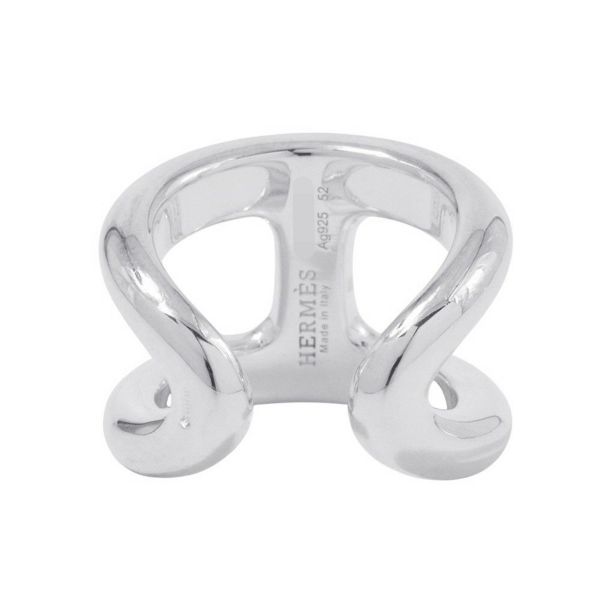 エルメス リング オスモズGM Osmose SV925シルバー リングサイズ52 HERMES ジュエリー 指輪