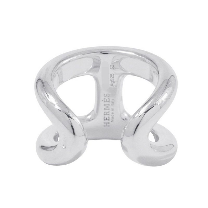 エルメス リング オスモズGM Osmose SV925シルバー リングサイズ52 HERMES ジュエリー 指輪