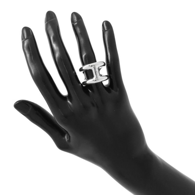 エルメス リング オスモズGM Osmose SV925シルバー リングサイズ54 HERMES ジュエリー 指輪