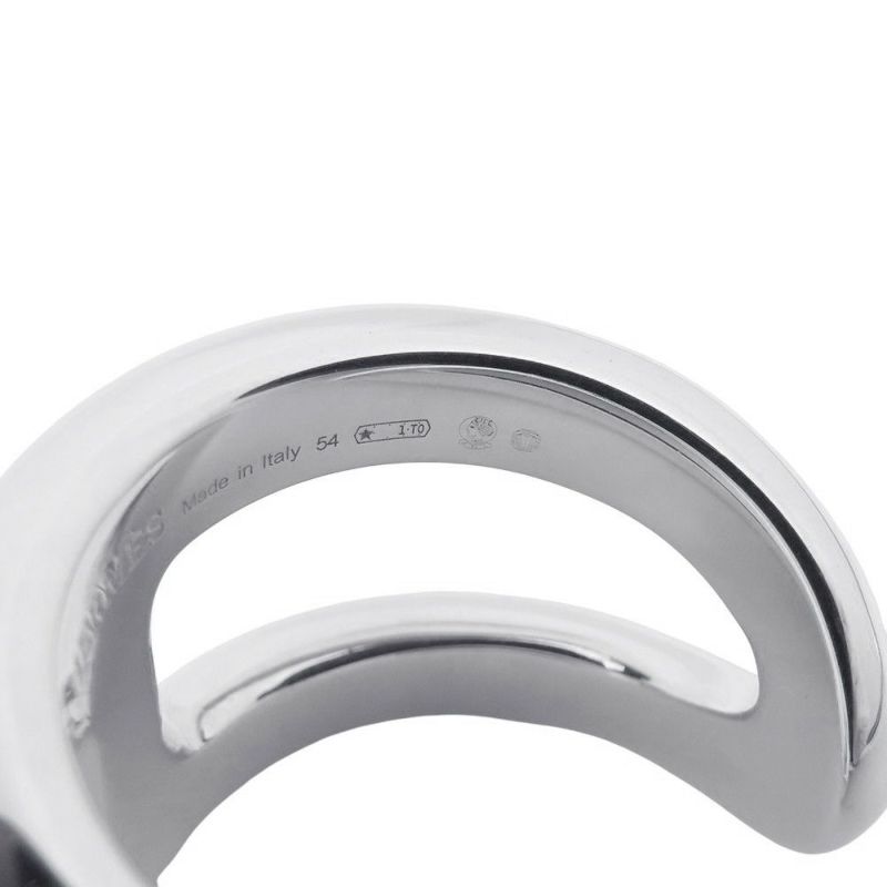 エルメス リング オスモズGM Osmose SV925シルバー リングサイズ54 HERMES ジュエリー 指輪