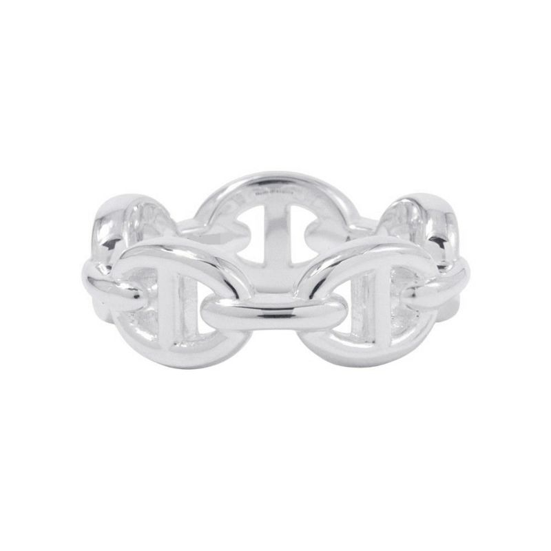 エルメス リング シェーヌダンクル アンシェネPM Enchainee SV925シルバー リングサイズ50  HERMES ジュエリー