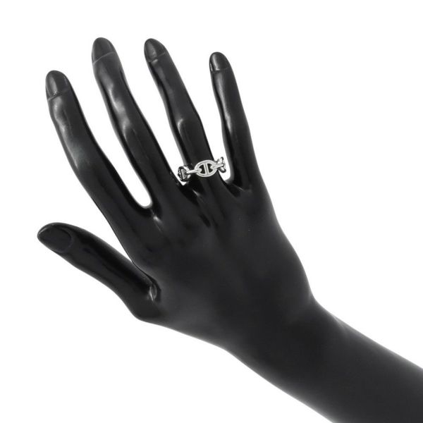 エルメス リング シェーヌダンクル アンシェネPM Enchainee SV925シルバー リングサイズ50  HERMES ジュエリー