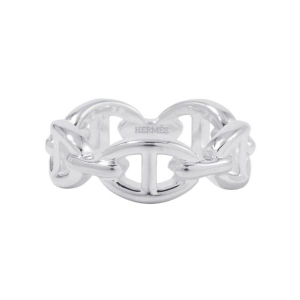エルメス リング シェーヌダンクル アンシェネPM Enchainee SV925シルバー リングサイズ53 HERMES ジュエリー