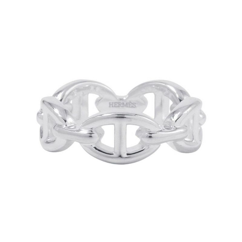 エルメス リング シェーヌダンクル アンシェネPM Enchainee SV925シルバー リングサイズ53 HERMES ジュエリー