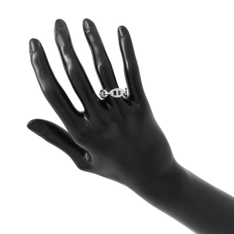 エルメス リング シェーヌダンクル アンシェネPM Enchainee SV925シルバー リングサイズ53 HERMES ジュエリー