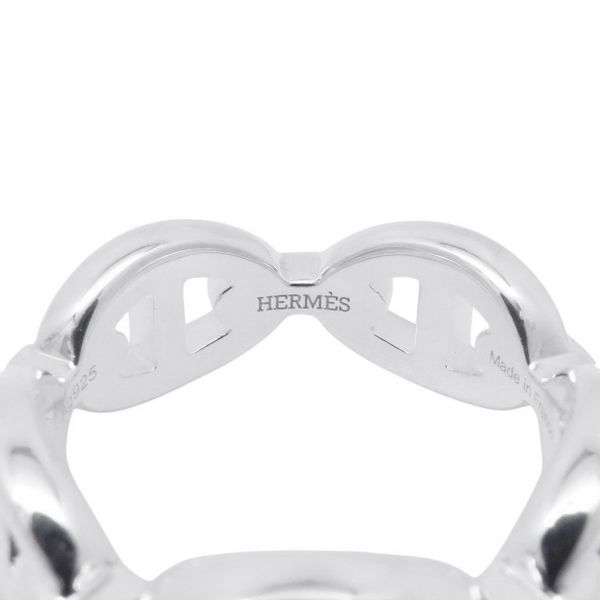エルメス リング シェーヌダンクル アンシェネPM Enchainee SV925シルバー リングサイズ53 HERMES ジュエリー