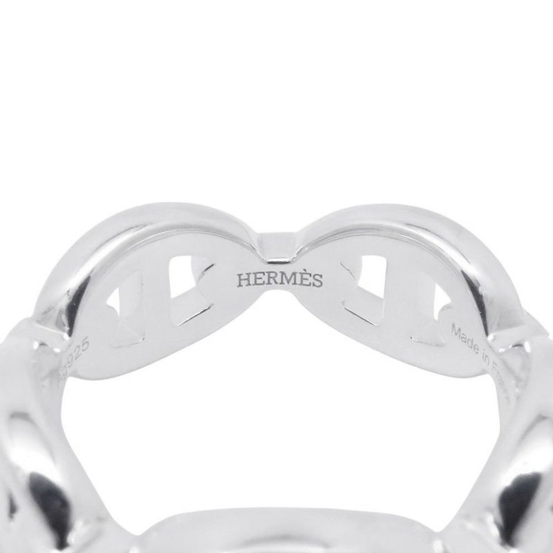 エルメス リング シェーヌダンクル アンシェネPM Enchainee SV925シルバー リングサイズ53 HERMES ジュエリー