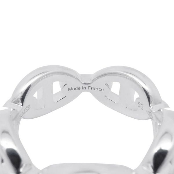 エルメス リング シェーヌダンクル アンシェネPM Enchainee SV925シルバー リングサイズ53 HERMES ジュエリー