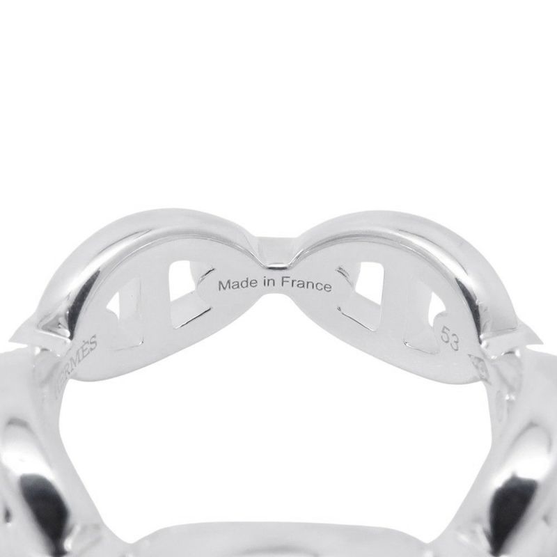 エルメス リング シェーヌダンクル アンシェネPM Enchainee SV925シルバー リングサイズ53 HERMES ジュエリー