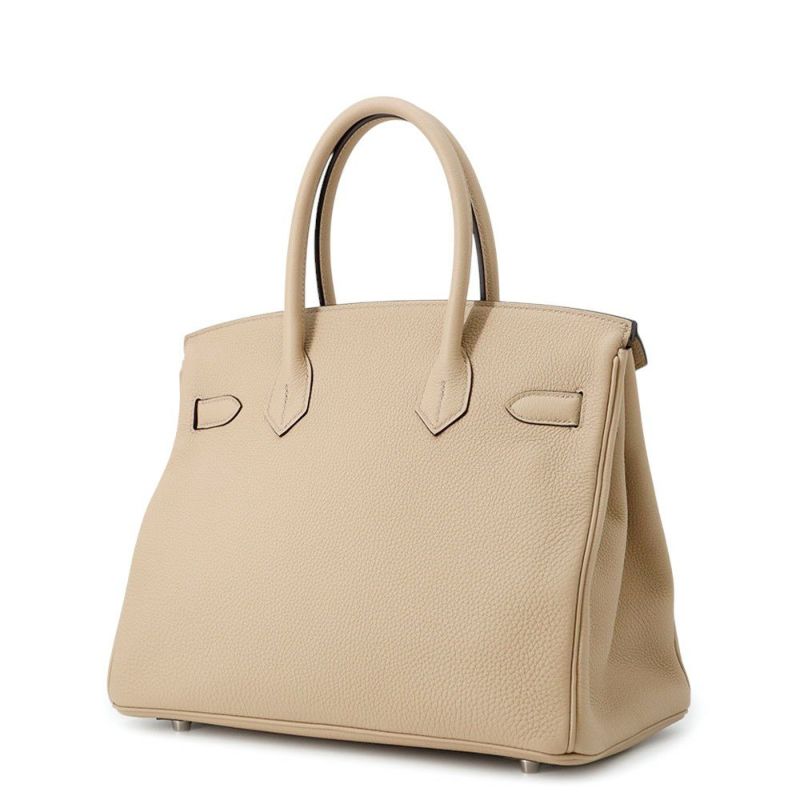 エルメス バーキン30 トレンチ/シルバー金具 トゴ K刻印 HERMES Birkin ハンドバッグ