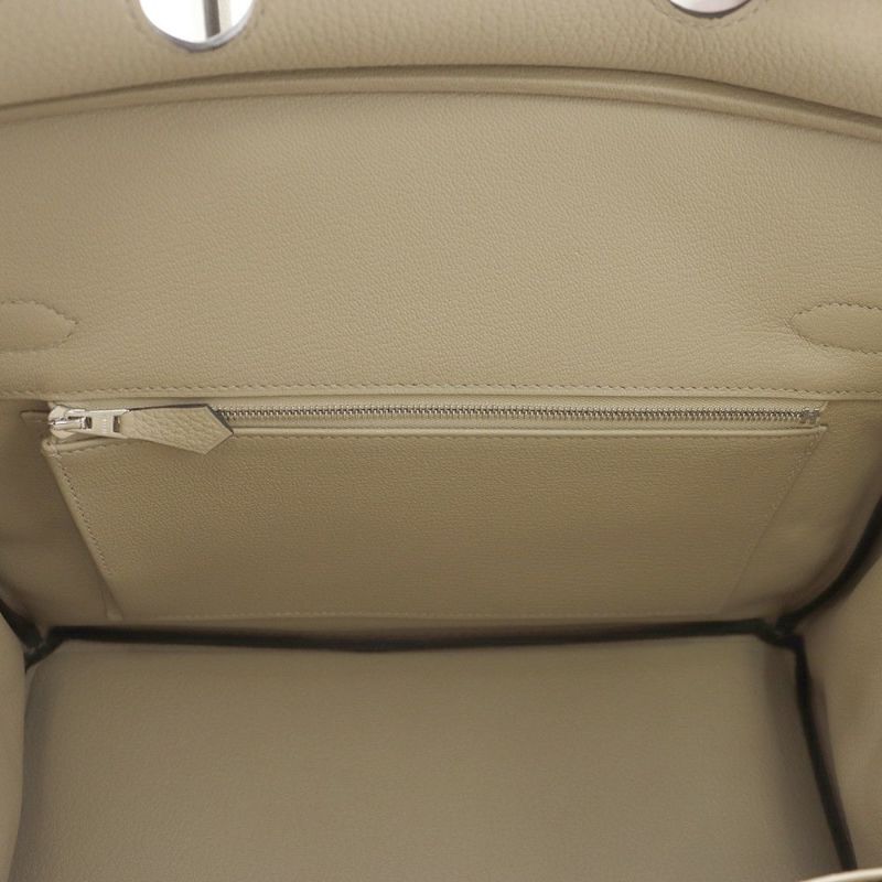 エルメス バーキン30 トレンチ/シルバー金具 トゴ K刻印 HERMES Birkin ハンドバッグ