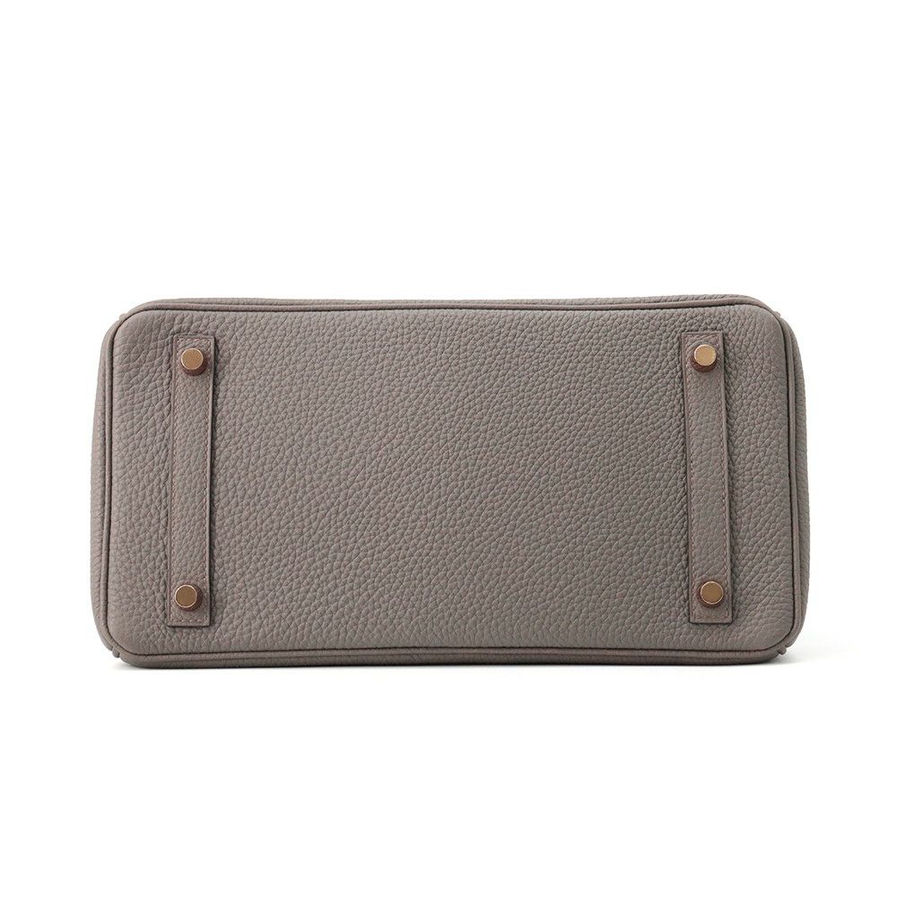 エルメス バーキン30 エタン/ピンクゴールド金具 トゴ Y刻印 HERMES Birkin ハンドバッグ