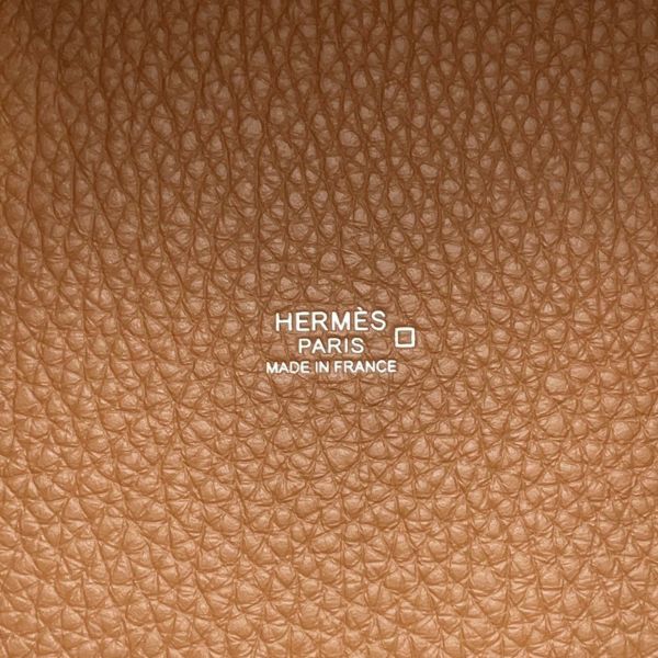 エルメス ハンドバッグ ピコタンロックPM タッチ ゴールド/シルバー金具 トリヨンクレマンス/アリゲーターマット K刻印