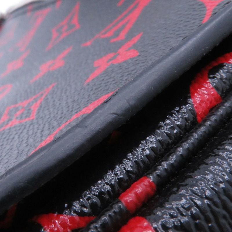 ルイヴィトン ハンドバッグ モノグラム・アンフラルージュ ポシェット・メティス MM M41462 ヴィトン 2way ショルダー 黒 ブラック