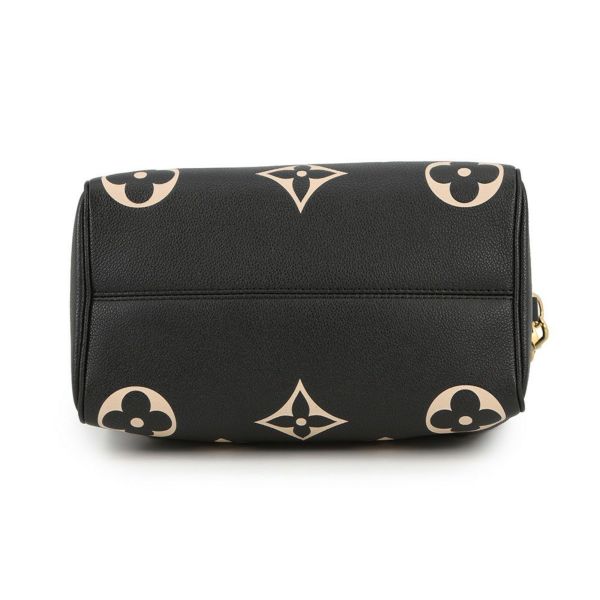 ルイヴィトン ハンドバッグ バイカラーモノグラム・アンプラント スピーディ・バンドリエール 25 M58947 2way ショルダー 黒 ブラック