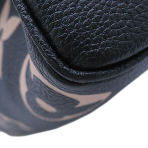 ルイヴィトン ハンドバッグ バイカラーモノグラム・アンプラント スピーディ・バンドリエール 25 M58947 2way ショルダー 黒 ブラック