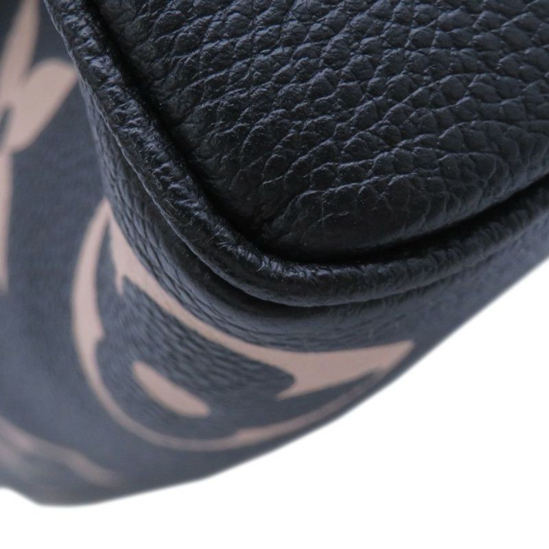 ルイヴィトン ハンドバッグ バイカラーモノグラム・アンプラント スピーディ・バンドリエール 25 M58947 2way ショルダー 黒 ブラック