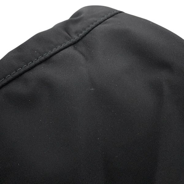 プラダ ハンドバッグ Re-Nylon デュエット 巾着 ナイロン パテント 1BH038 PRADA 2way 黒