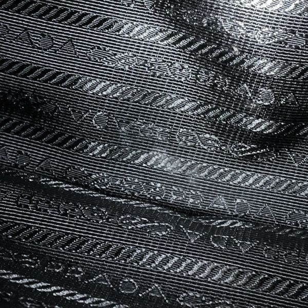 プラダ ハンドバッグ Re-Nylon デュエット 巾着 ナイロン パテント 1BH038 PRADA 2way 黒