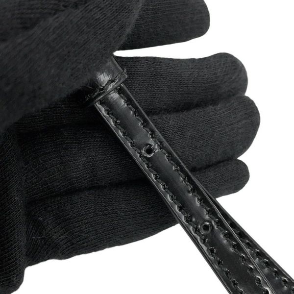 プラダ ハンドバッグ Re-Nylon デュエット 巾着 ナイロン パテント 1BH038 PRADA 2way 黒