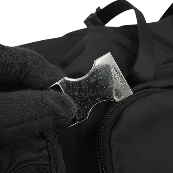 プラダ バックパック ナイロン 2VZ135 PRADA リュックサック バッグ メンズ 黒