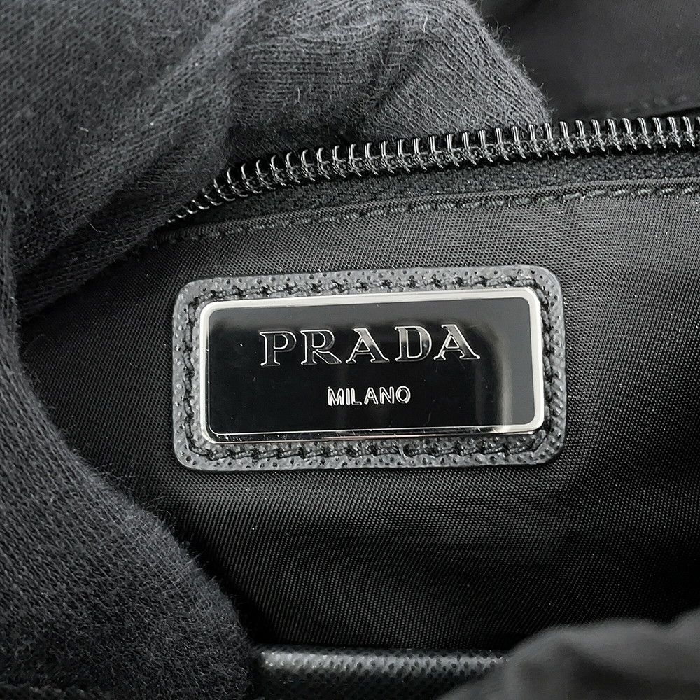 プラダ バックパック ナイロン 2VZ135 PRADA リュックサック バッグ メンズ 黒