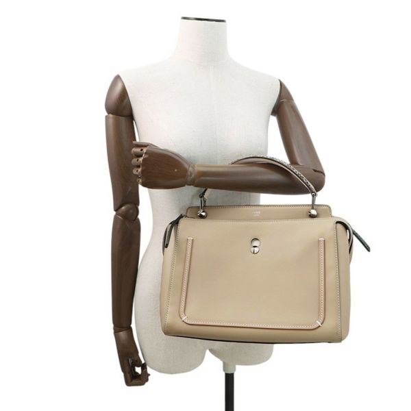 フェンディ ハンドバッグ ドットコム レザー パイソン 8BN293 FENDI 2way