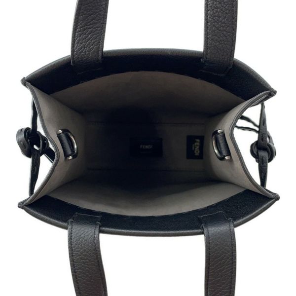 フェンディ ハンドバッグ ゴートゥショッパー スモール 7VA584 FENDI 2way ショルダーバッグ 黒