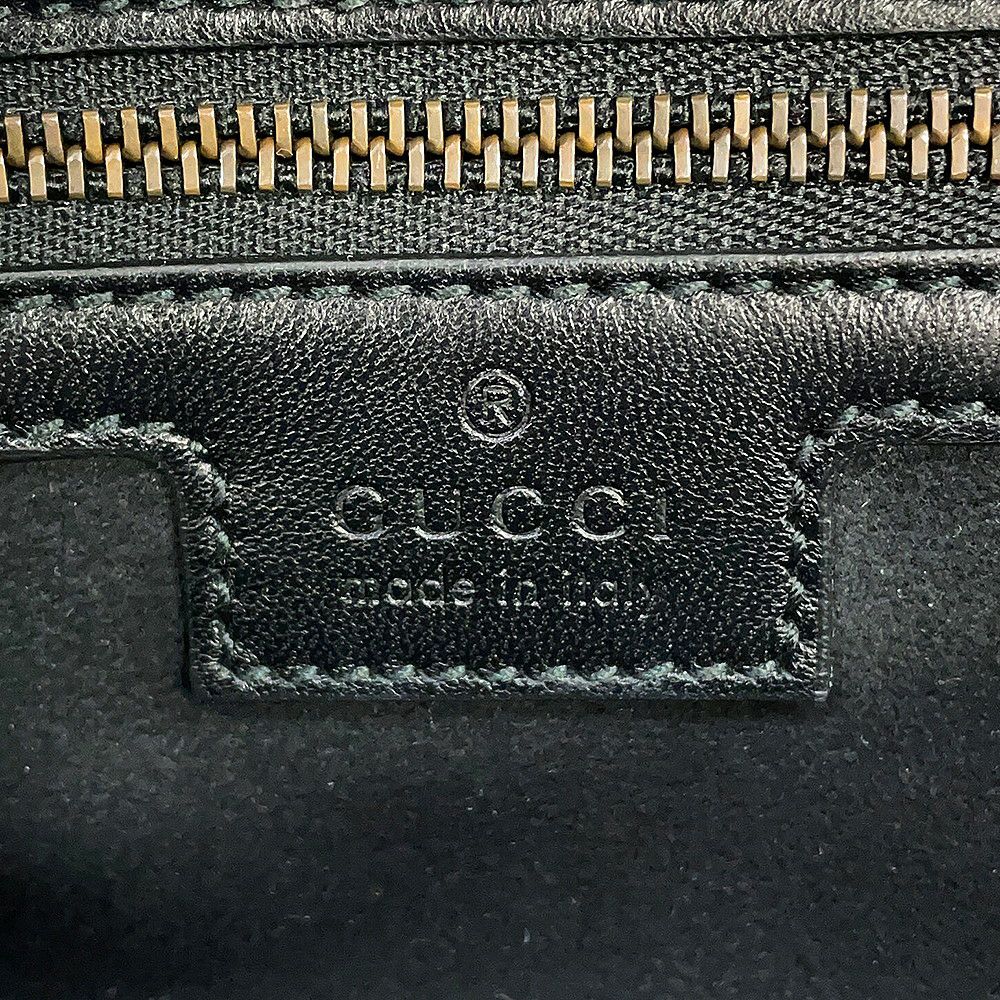 グッチ チェーンショルダーバッグ GGマーモント キルティング レザー 443497 GUCCI 黒
