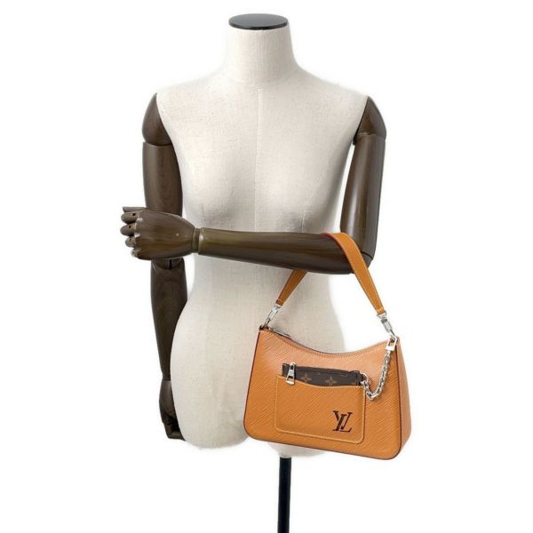 ルイヴィトン ハンドバッグ エピ/レザー マレルM80794 LOUIS VUITTON 2way ショルダーバッグ