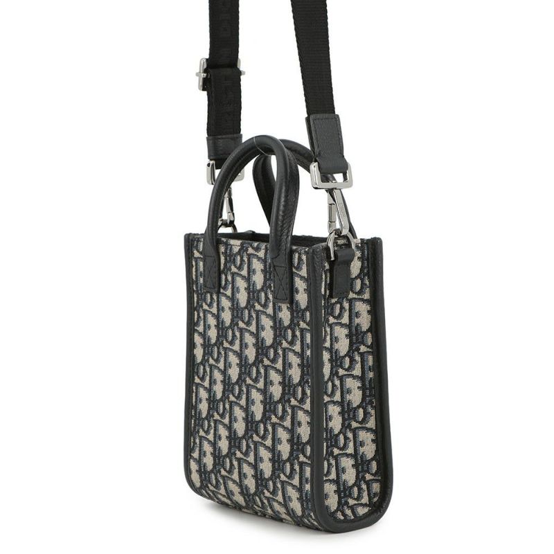 クリスチャン・ディオール ハンドバッグ オブリーク ジャカード Safari ノースサウス ミニ 2ESWS017YKY 2way トロッター