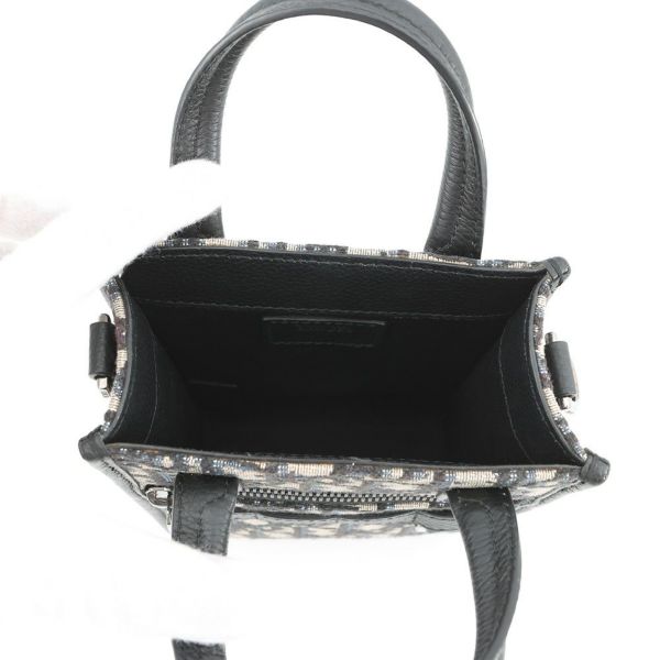 クリスチャン・ディオール ハンドバッグ オブリーク ジャカード Safari ノースサウス ミニ 2ESWS017YKY 2way トロッター